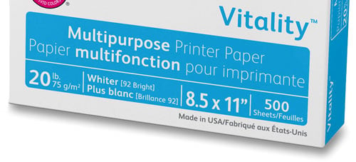 Extract Pitch 8-1/2-x-11 Paper - 25 per package, 130 GSM (36/88lb Text)